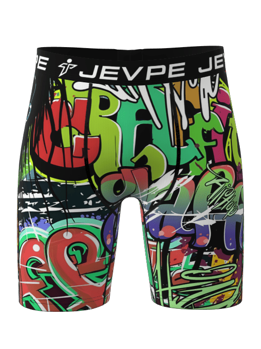 Mens Mystery Boxer Brief 12-Pack 7 Inch by JEVPE
