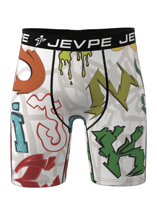 Mens Mystery Boxer Brief 12-Pack 7 Inch by JEVPE