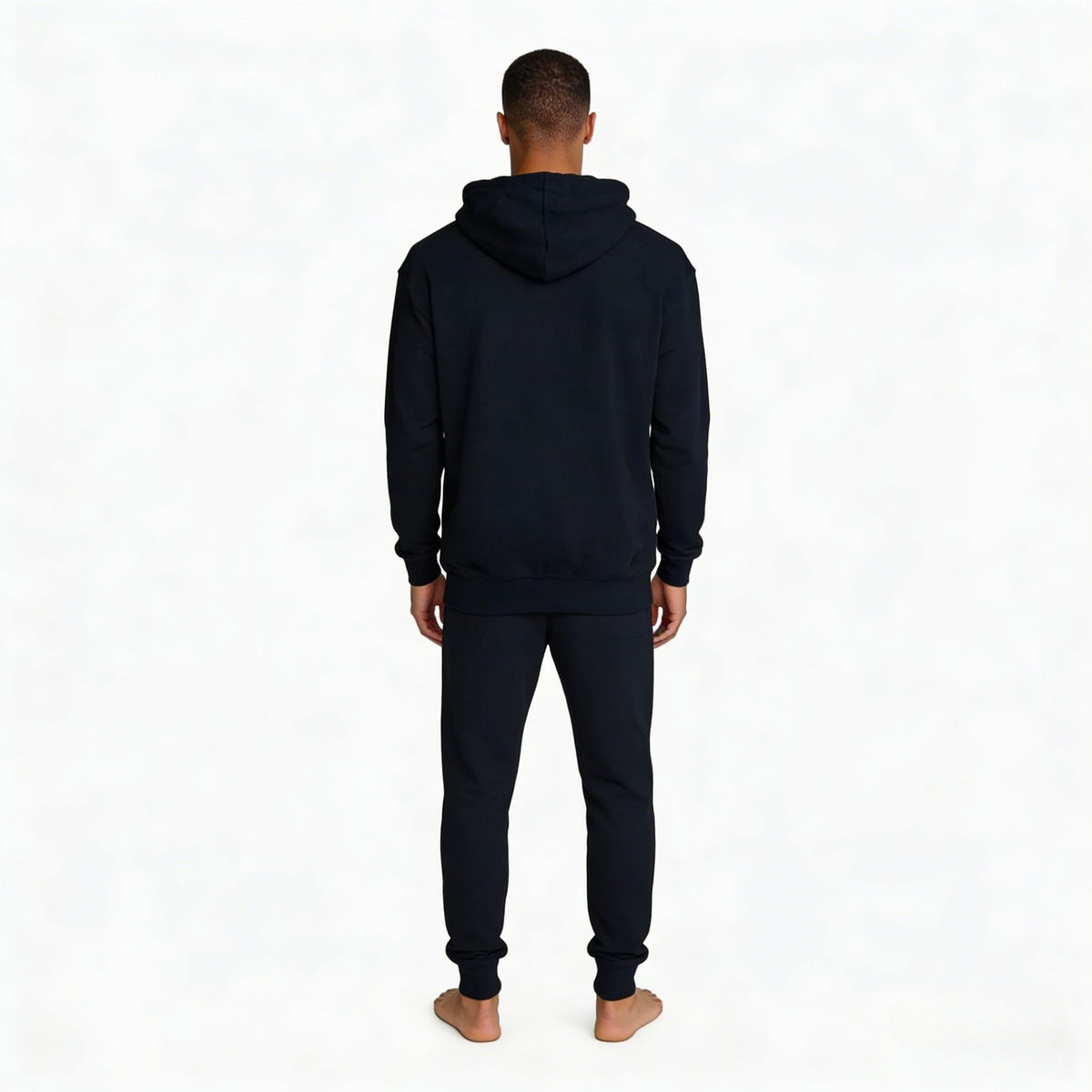 JEVPE men's oversized streetwear hoodie featuring vintage French Bulldog Olympic Games design in bold colors and relaxed fit.