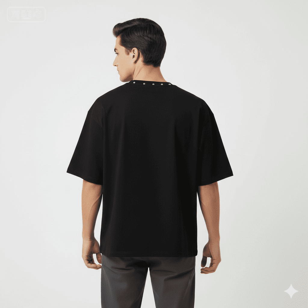 Black JEVPE oversized basketball graphic T-shirt featuring futuristic samurai and neon graffiti design, streetwear top for urban style.