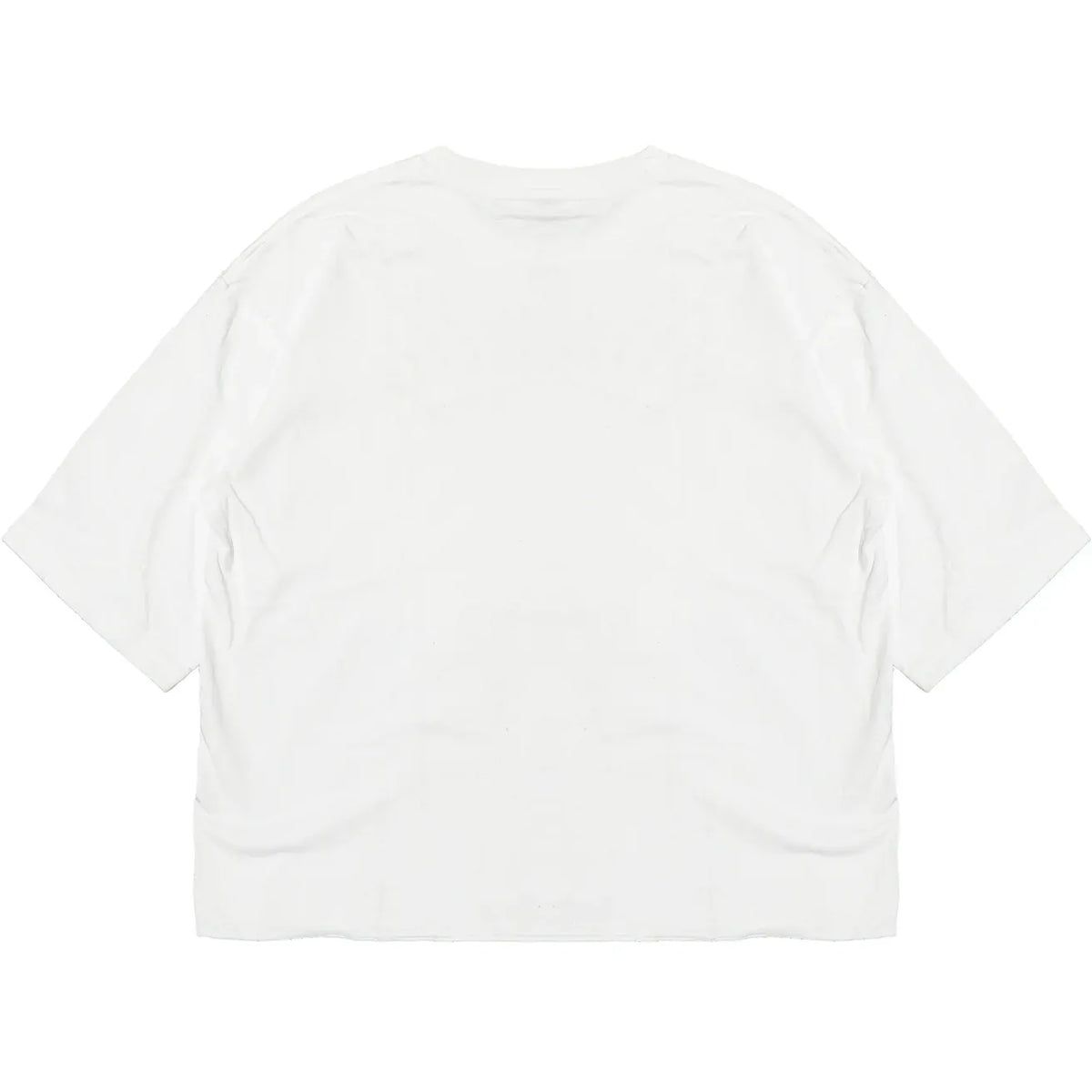 White JEVPE Urban Graffiti Jesus "Redeemer" oversized T-shirt featuring street art design and casual streetwear style.