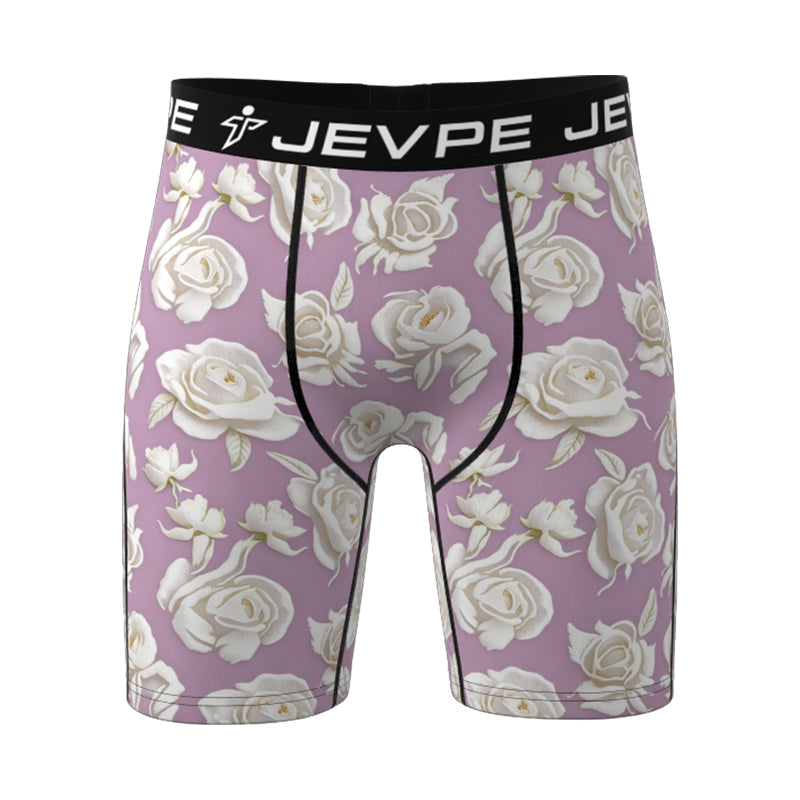 JEVPE men's 6-pack multicolor underwear set featuring comfortable, breathable, ultra-light fabric for everyday wear.