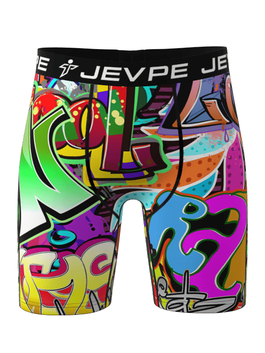 Mens Mystery Boxer Brief 12-Pack 7 Inch by JEVPE