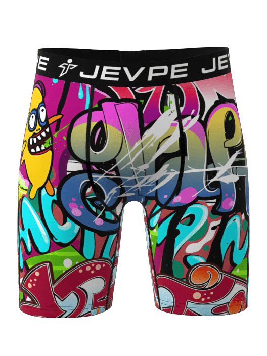 Mens Mystery Boxer Brief 12-Pack 7 Inch by JEVPE