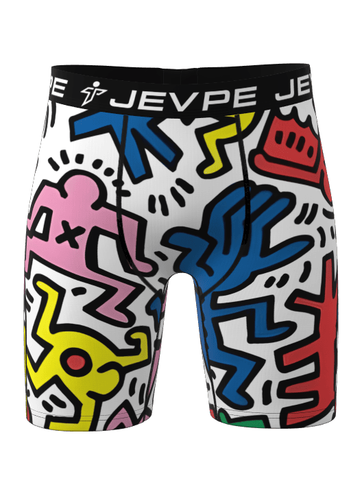 Mens Mystery Boxer Brief 12-Pack 7 Inch by JEVPE